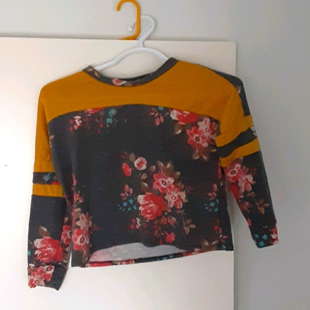 Banana Lemon crop top